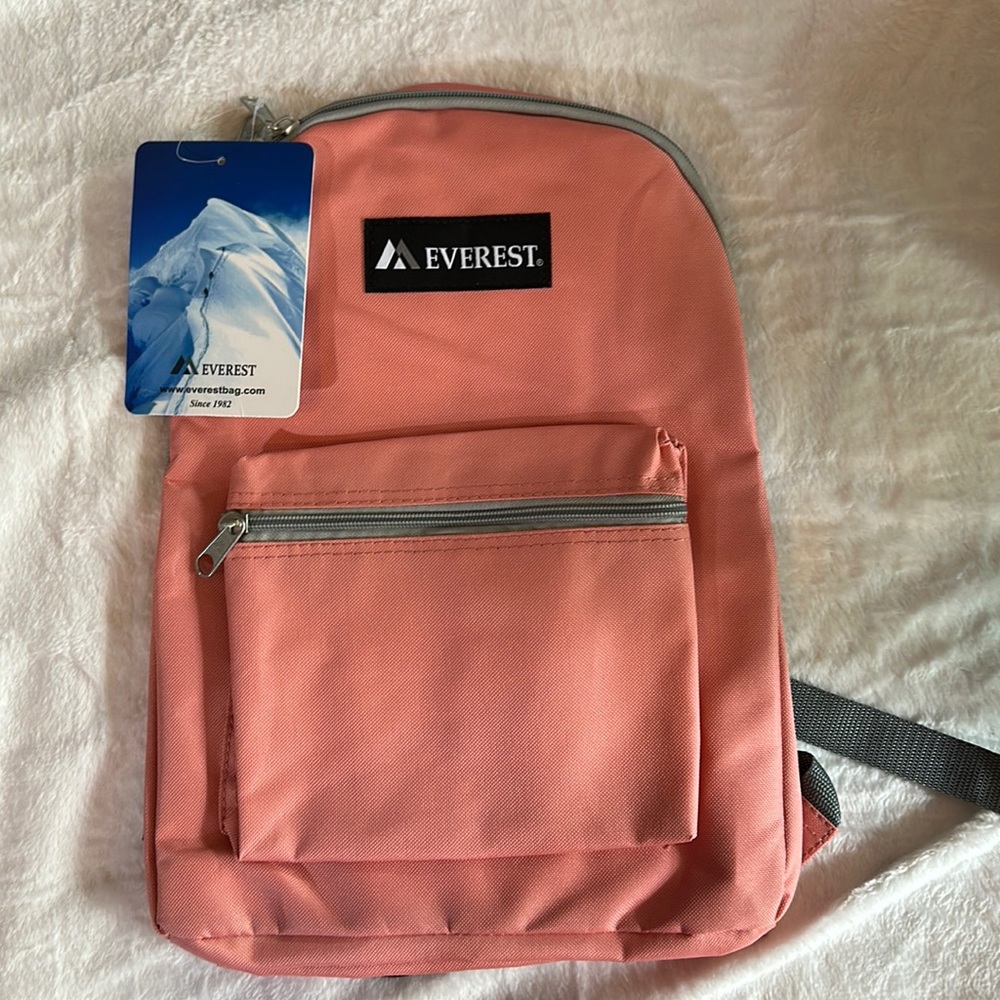 NWT Everest coral color backpack